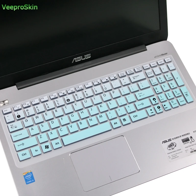 Обложка клавиатуры для ноутбука для ASUS VivoBook 15 X542BP X542U X542UQ X542UN X542UF X542UA X542UR X540 X540ma X540l X540s X541na 15,6