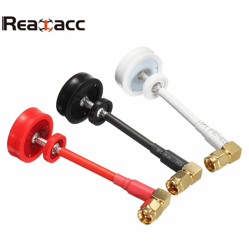 

Realacc Pagoda Antenna LHCP Right Angle 5.8G 5dBi 50W Omnidirectional Omni FPV Antenna SMA / RP-SMA For RC FPV Drone Multirotor