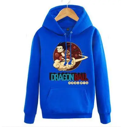 Высокая-Q унисекс Dragon Ball Z Сон Гоку толстовки пуловеры Dragon Ball Z Kakarotto Хлопок Толстовки Кофты