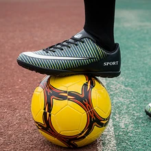 Soccer Shoes For Men Turf Football Boots Child Breathable Cheap Soccer Cleats Male Football Sneaker Light Mens Soccer Shoes zhenzu man street soccer shoes breathable athletic sport shoes men sneaker football shoes for children indoor soccer shoes