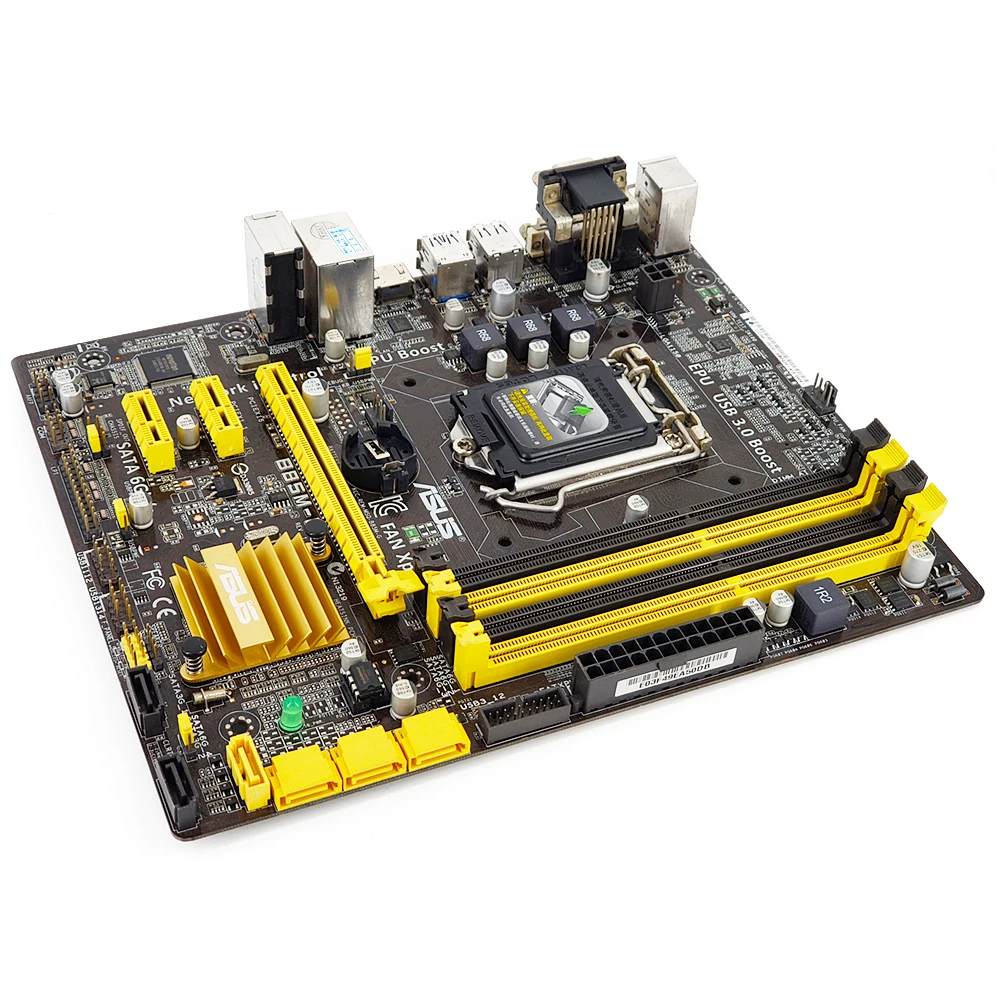 Asus B85M-G настольная материнская плата B85 LGA 1150 для Core i3 i5 i7 DDR3 32G SATA3 USB3.0 DVI HDMI Micro ATX оригинальная б/у материнская плата