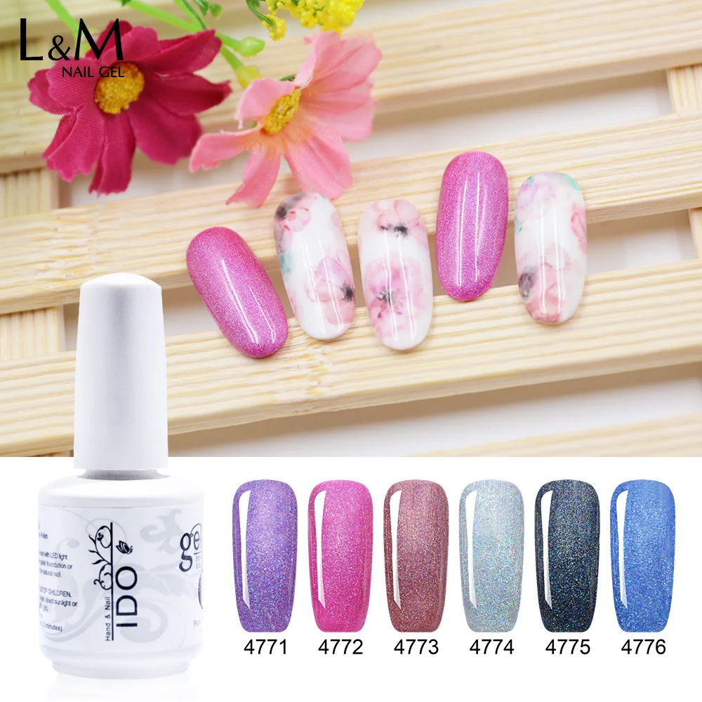 6 шт./набор лак для ногтей|color gel|top and base coatgel polish |