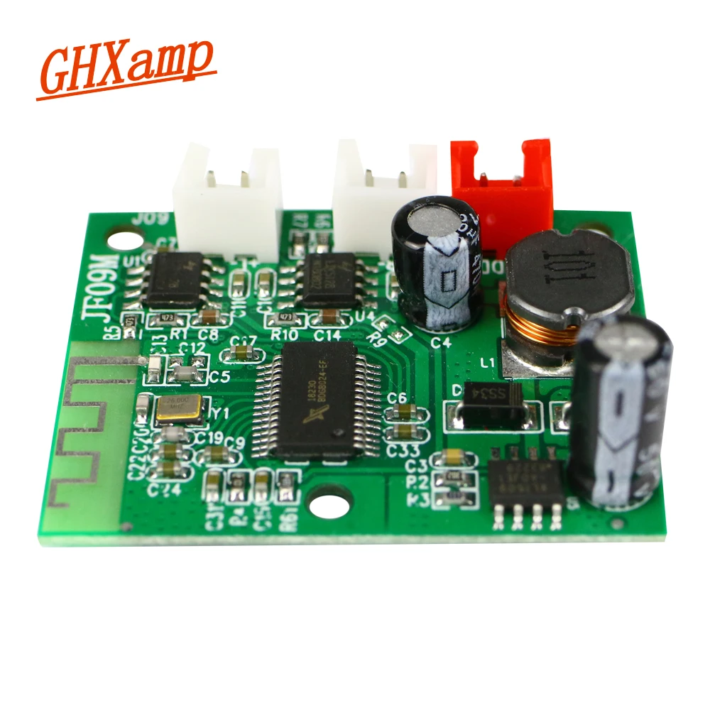 

Ghxamp Bluetooth Amplifier Audio Board 3W+3W Digital 2.0 Channel AMP Decoder For Bluetooth Speaker Wide voltage DC 6V-40V 1pc