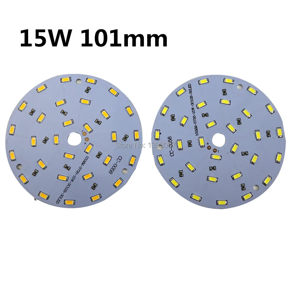 10 шт. светодиодный источник SMD5730 PCB DC 12 В 100LM/W лампа 3 Вт 5 Вт 7 Вт 9 Вт 12 Вт 15 Вт 21 Вт 30 Вт 45 Вт светодиодный белый/теплый для кемпинга/дома освещение