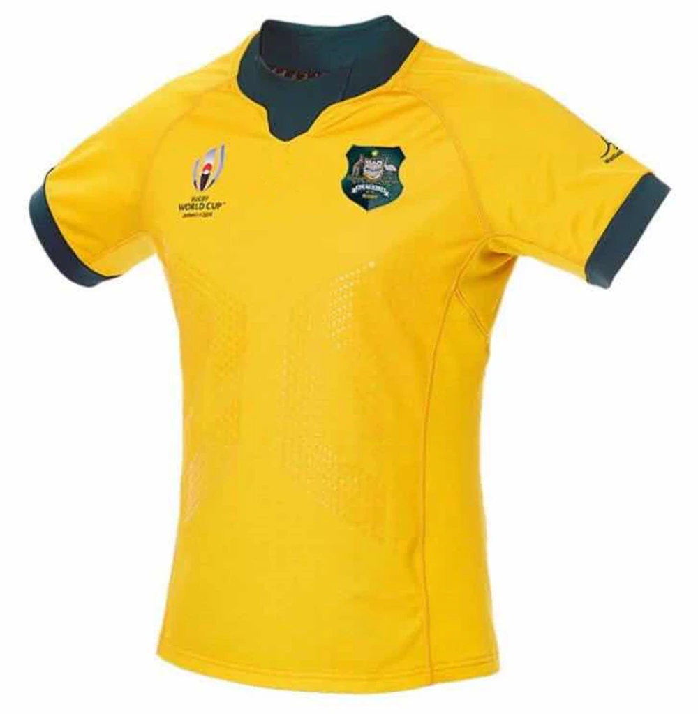 

2019 World Cup AUSTRALIA HOME rugby Jerseys Rugby League shirt wallabies JERSEY shirts big size s-5xl