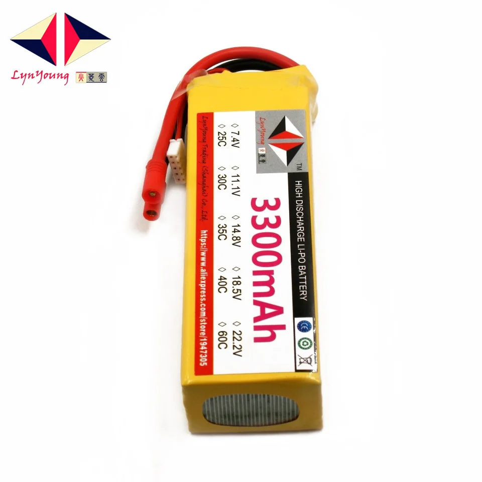 

HX Lipo Battery 5S 18.5V 3300mah 25C 30C 35C 40C 60C For RC Drone Quadcopter Helicopter Airplane Boat Car