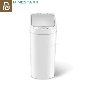 

Youpin NINESTARS Smart Sensor Trash Can Square Automatic Wireless Induction Waste Bin Eco-friendly Dustbin Household Trash