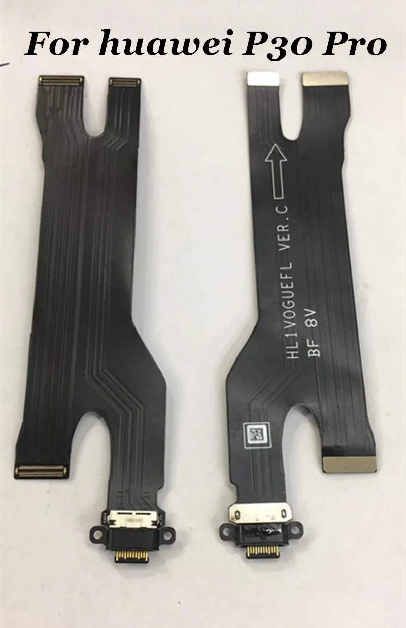 100% Оригинальный зарядный USB-порт для Huawei P30 Pro зарядное устройство гибкий кабель