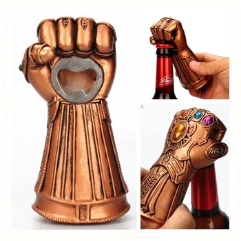 

10 pcs Infinity Thanos Gauntlet Glove Beer Bottle Opener Fashionable Useful Glass Cap Remover Multipurpose Tool Household