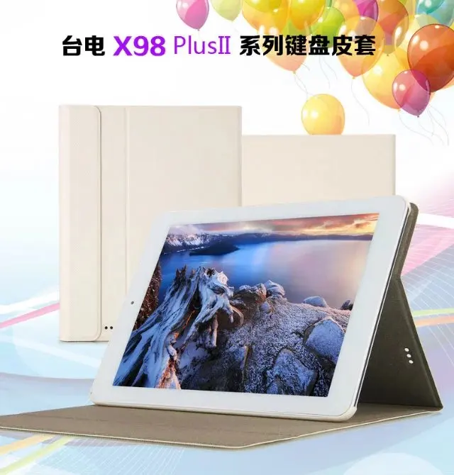 

2017 new Full Body PU Protective Case keyboard keyboard case for Teclast X98 Plus II