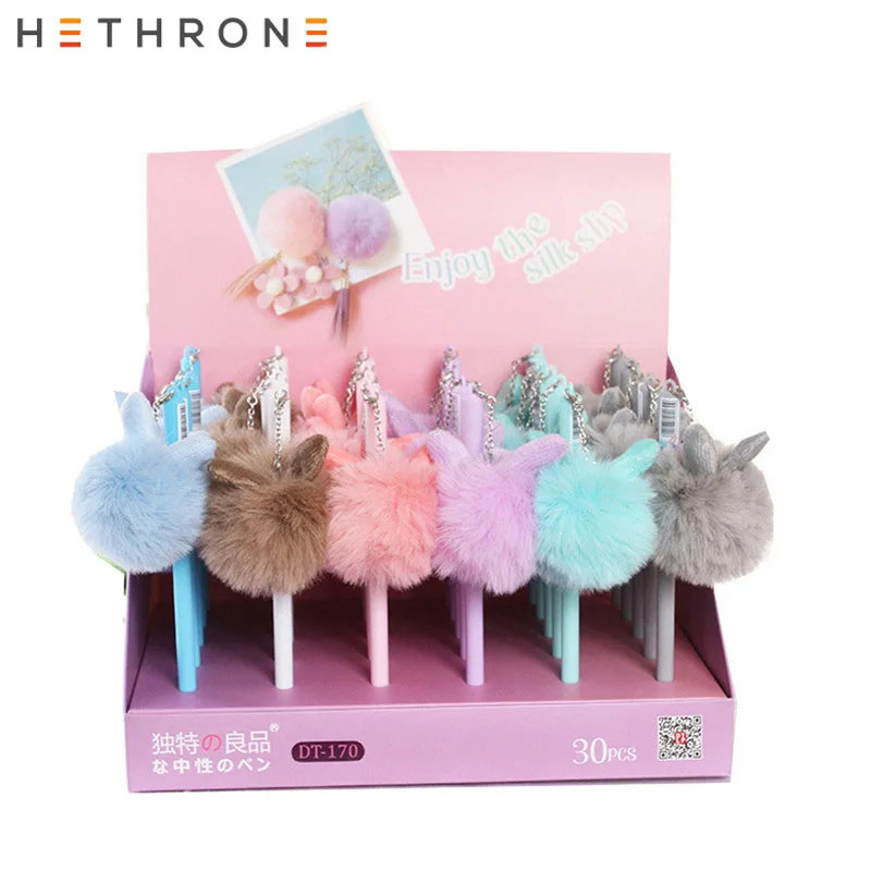 Hethrone 2 шт конфетных цветов Милая гелевая ручка для школы офиса карандаши письма