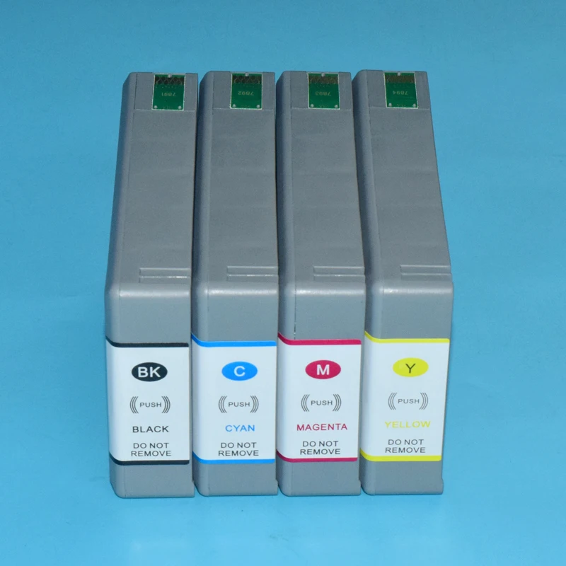 5 sets T7891 compatible ink cartridge full with dye ink for epson wf