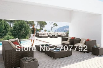 

All weather 7pcs Borioso Outdoor rattan sofa