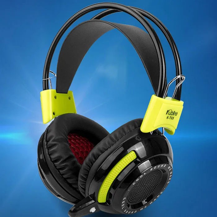 

kubite K-T03 headset PC player dedicated Gaming Headset 3.5mm stereo LED lights surround sound effects of vibration function