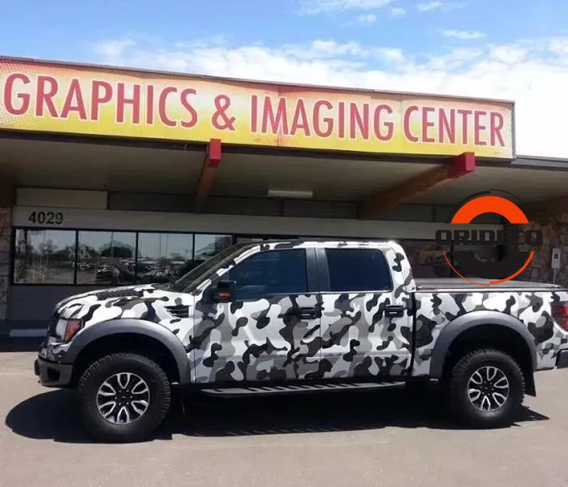 black white gray camo vinyl 1