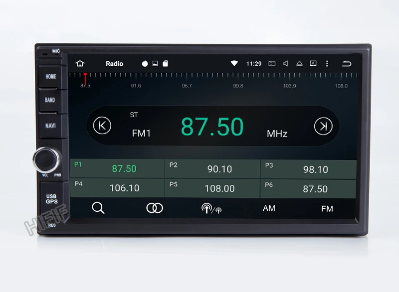 Top IPS 7"2Din Android 8.0 Octa Core Car Multimedia Play Tap PC Tablet For Nissan GPS Navigation Radio Stereo Video Player(No DVD) 7