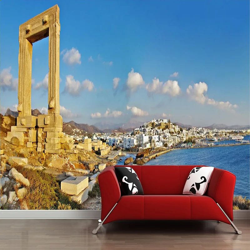 

MOQ 2m Size Customize Personalized Marine large mural for TV wall sofa background decor for living room bedroom bathroom
