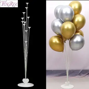 

FENGRISE Balloon Stand Balloon Holder For Balloon Chain Link Kit Baloon Accessories Wedding Decor Birthday Party Decoration Kids