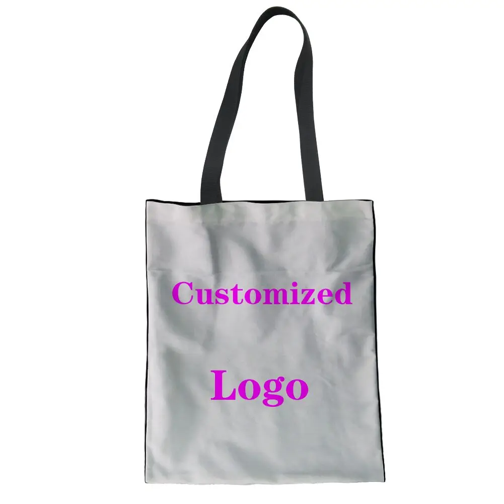 Z22 Customized WHEREISART милые Молящиеся кошки многоразовые большие тележки женские продуктовые хозяйственные сумки портативная тканевая сумка складные сумки для девочек - Цвет: Z22 Customized