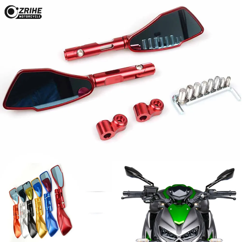 Motorcycle Rearview Mirrors Glass Rear View Side Mirror accessories For Honda pcx 125 pcx 150 Thruxton ROCKET III ROADSTER R90