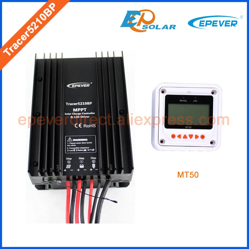 Tracer5210BP+ SPP-02 mppt EPEVER Солнечный контроллер зарядки панели 20A 20amp супер памаметр программирующее устройство для литиевой батареи