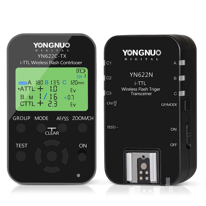 Передатчик Yongnuo YN622N беспроводной контроллер + приемник-передатчик i-TTL комплект