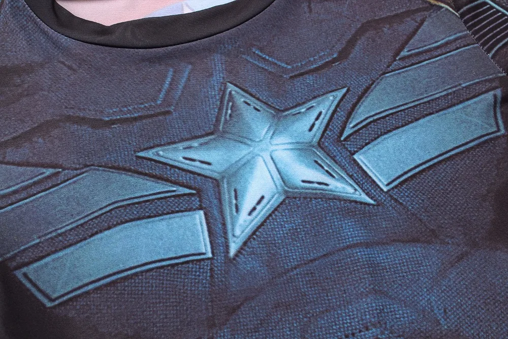 Звездные войны крутые мстители супергерой Супермен Капитан Америка Повседневная футболка Женская компрессионная футболка для бодибилдинга