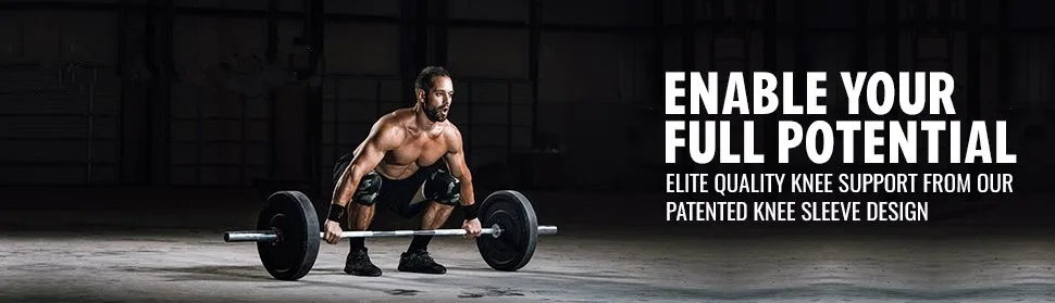 Crossfit Games Knee Support 7mm - X-Small - Black - Expand Your Movement + Cross Training Potential - Knee Sleeve