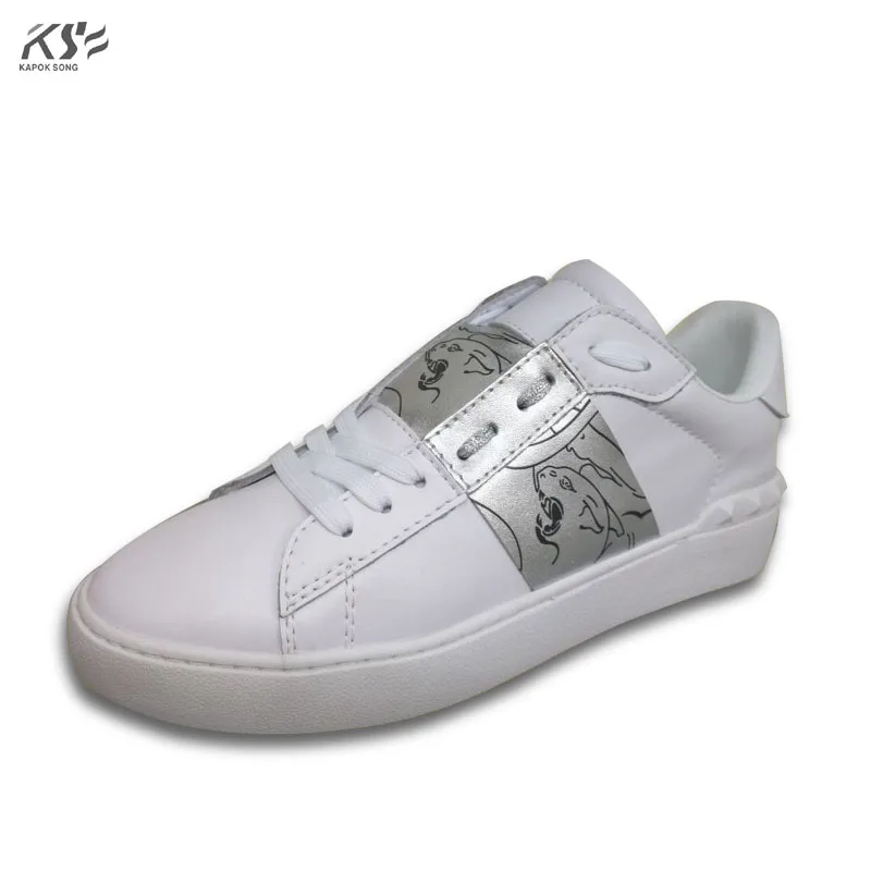 Тапки женские действительно кожаные туфли на плоской подошве Роскошные брендовые V дизайнерская обувь повседневная обувь новые модные мод...