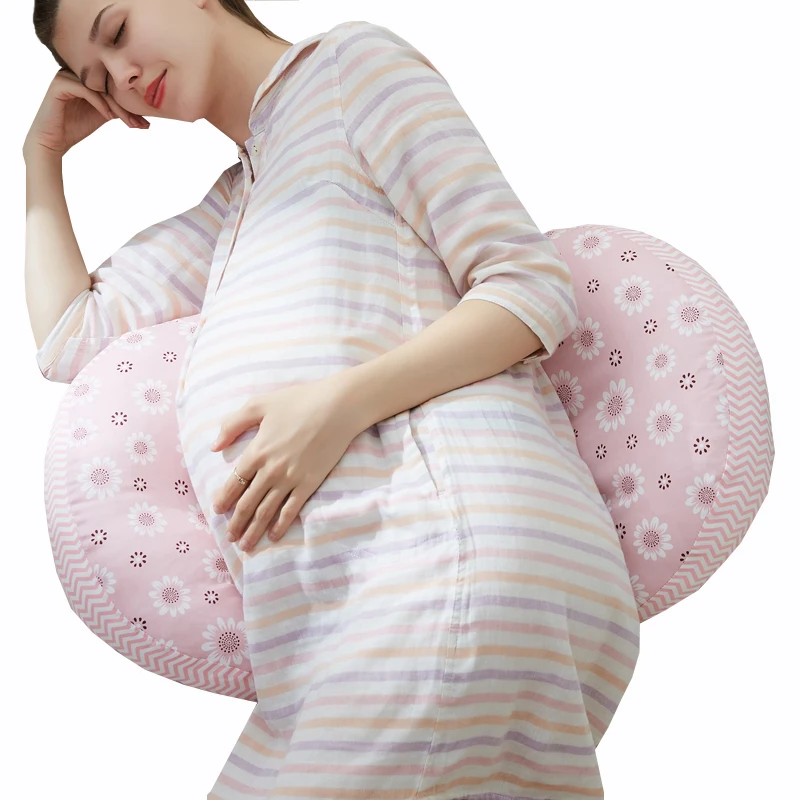 Многофункциональная Подушка для беременных, поддерживающая боковую талию, подушки для мам, Детские принадлежности, постельные принадлежности, u-образная мягкая подушка для сна