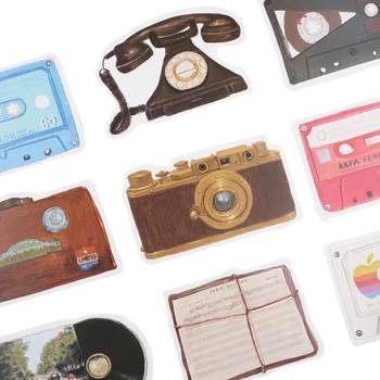 

4packs/lot vintage style irregular objects paper postcard business and greeting invitation cards set stationery wholesale
