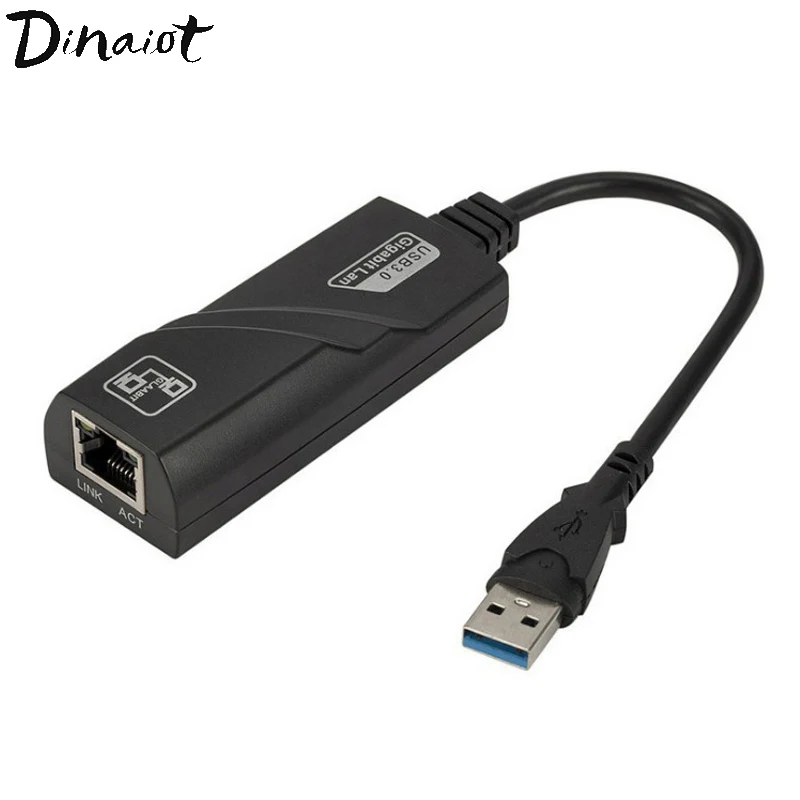 

USB Ethernet Adapter USB 3.0 to RJ45 Ethernet LAN Network Card 1000Mbps for Windows10/8/7 MAC OS X Linux