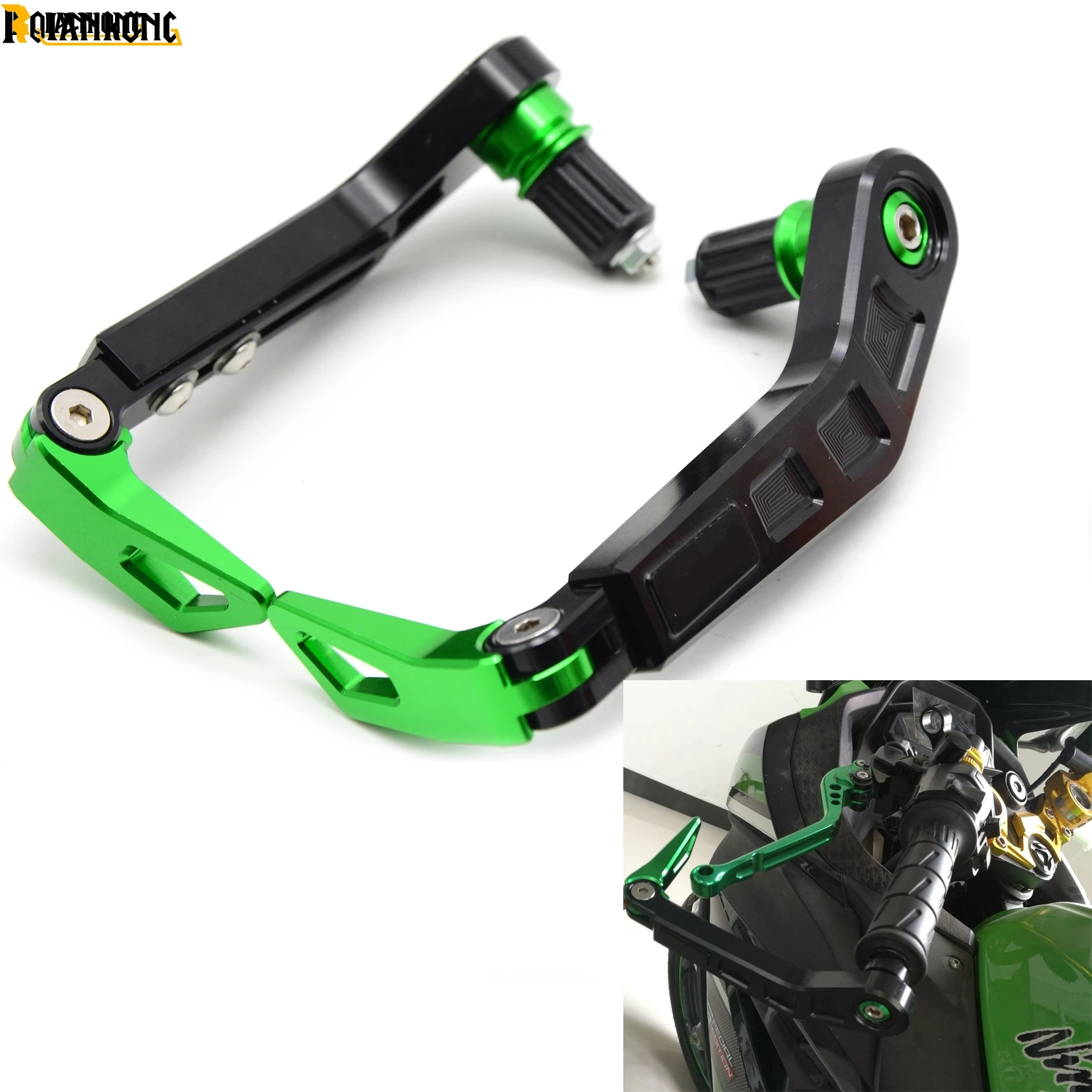 

Universal 22mm Motorcycle Handlebar Brake Clutch Lever Protect Guard for Kawasaki Ninja ZX6 ZX6R ZX7R ZX9R ZX12R ZX14R ZX500R
