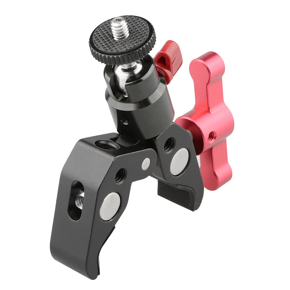 CAMVATE Super Clamp_Screw Thread_Ball Head Mount_Handle (3)