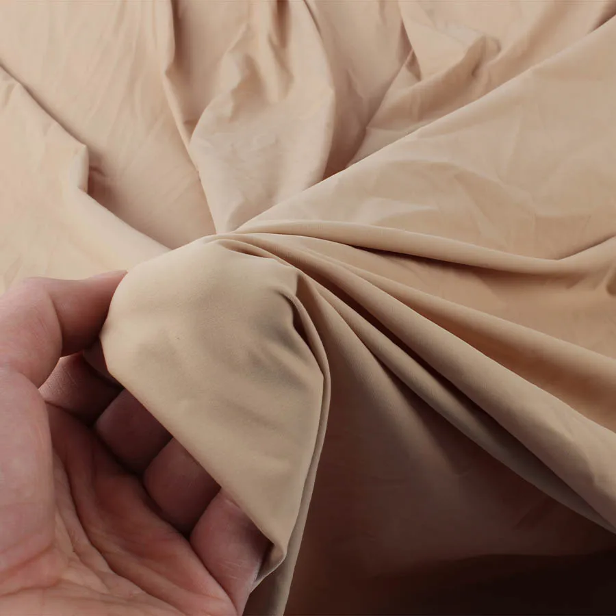 Обнаженная эластичная ткань из спандекса для изготовления танцевальной Латинской ткани с высокой растяжкой шириной 60 дюймов