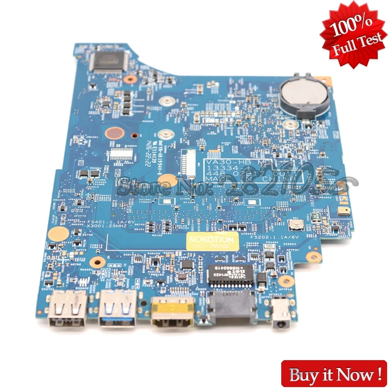 NOKOTION VA30 HB 13334 1 м 448.02B16. 001 NBMPF11002 для Acer aspire V3 331 371G P236 M материнская плата ноутбука P238