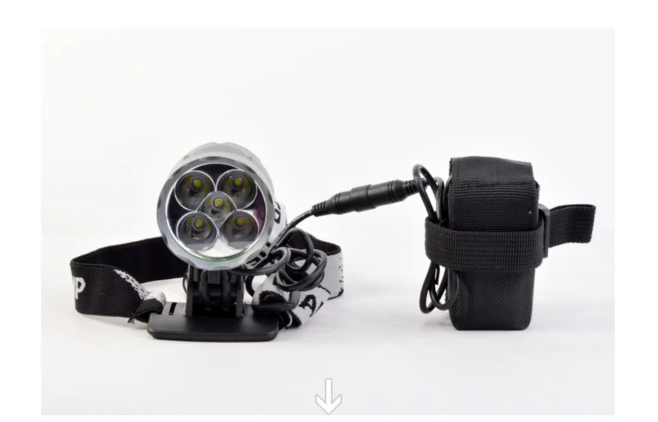 Excellent WasaFire 6000lm 5* XM-L T6 LED Bike Light Bicycle Lights LED Lamp Headlamp HeadLight Waterproof Aluminum alloy generator bicycle 6