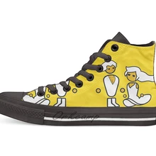 Lord and Lady of the PC Master Racing Повседневная Высокая холщовая обувь кеды для дропшиппинг