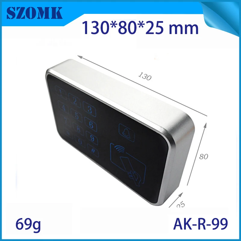 szomk IC card reader plastic enclosure for electronics project plastic sensor junction box distribution box instrument case plastic housing for pcb (6)