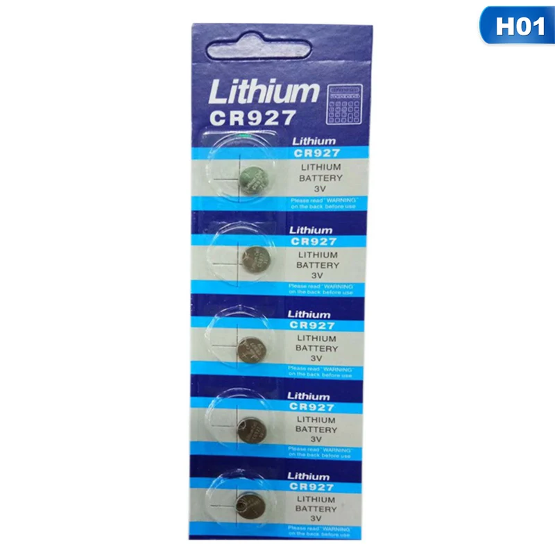 

10 Pcs 3V Coin Cells Button Battery CR927 DL927 BR927 ECR927 5011LC 927