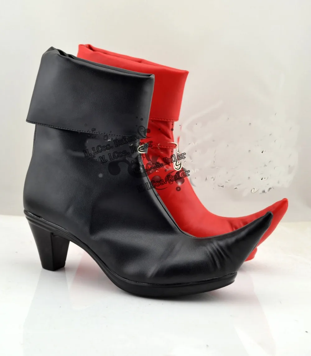 New Hot Arrival Batman Harleen Quinzel Joker Cosplay Shoes Customized Helloween New Hot Arrival Batman Harleen Quinzel Joker Cosplay Shoes Customized Helloween