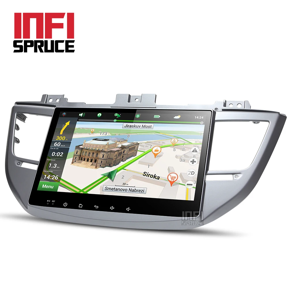 Новый Android 8 1 автомобильный dvd для hyundai Tucson/ix35 2016 2017 с восьмиядерным Радио Стерео gps