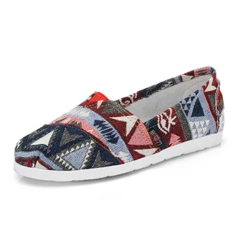

Cresfimix zapatos de mujer women cute pattern spring cloth shoes lady light weight summer shoes teenager casual loafers a2059