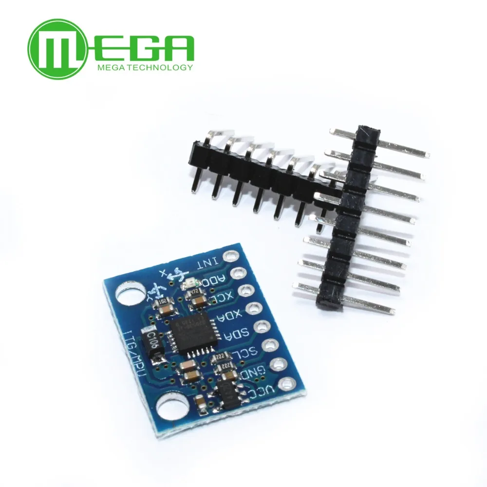 10 шт. модуль MPU6050 с 3 осями аналоговый гироскоп датчики + осевой акселерометра в