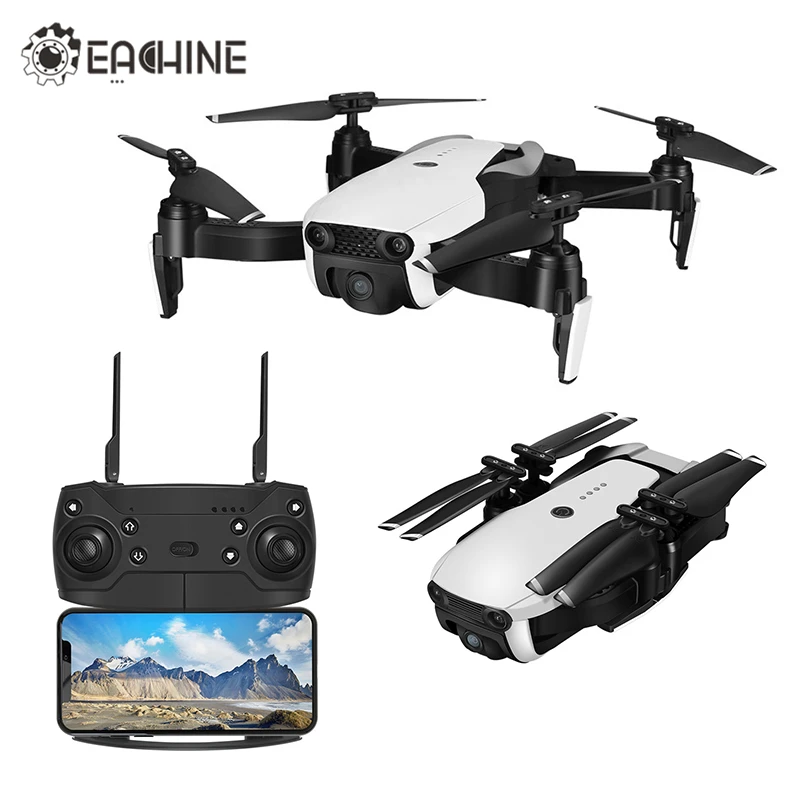 Модернизированный E58-Eachine E511 wifi FPV 1080 P/720 P HD камера Безголовый режим 16 минут время полета складной Радиоуправляемый Дрон Квадрокоптер