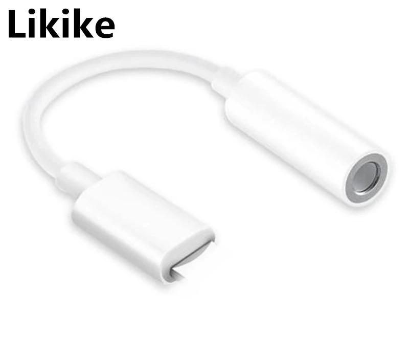 Для Lightning 3 5 мм адаптер для наушников кабель USB C аудиоадаптер 8 pin iPhone 7 Plus