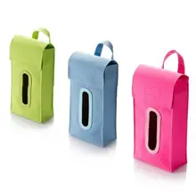 Милые бумажные полотенца Органайзер контейнер коробка автомобиль Висячие Сумки шестерни вещи аксессуары поставки продукты насосная коробка для хранения бумаги