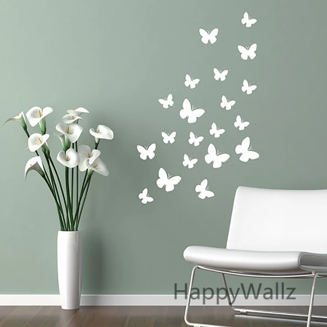 butterfly wall stickers diy butterflies easy wall decal kids room