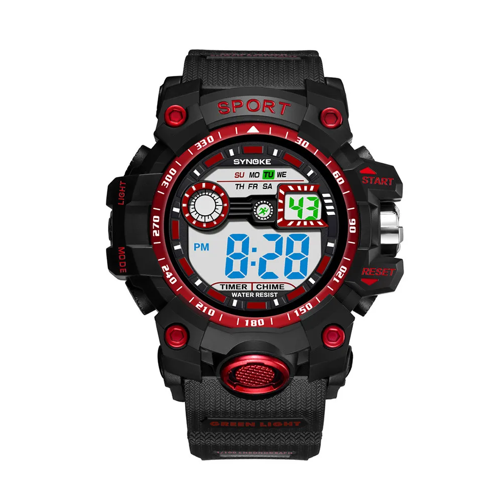 

Military Sports Watches Fashion Multi Function Military Sports Watch 30m Waterproof LED Digital Watch For Men Relogios