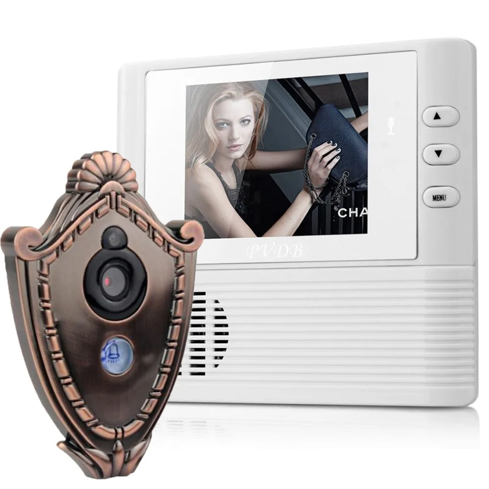 2.8 inch Lcd digital Door Camera Doorbell peephole Door viewer eye Home Security Camera Cam door bell 3X Zoom